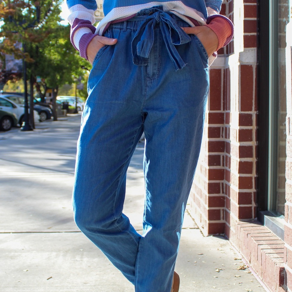 Eliza Chambray Pants